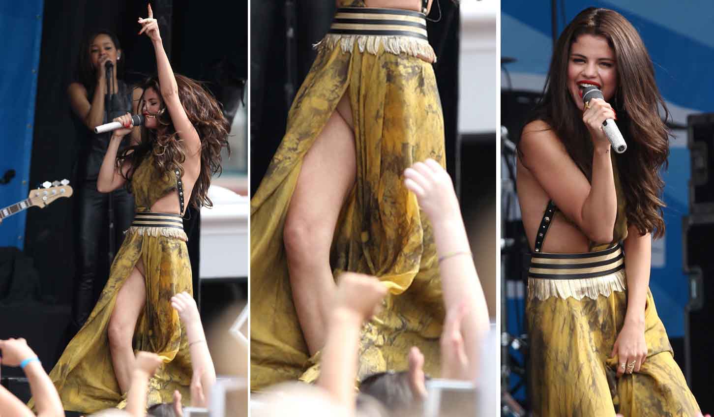Selena Gomes `Forget` to Wear Pants in Stage? 
