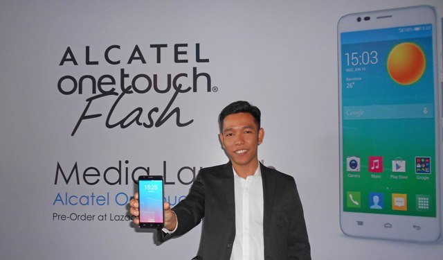 Alcatel One Touch Flash, Produk Andalan Kolaborasi Alcatel dan Lazada