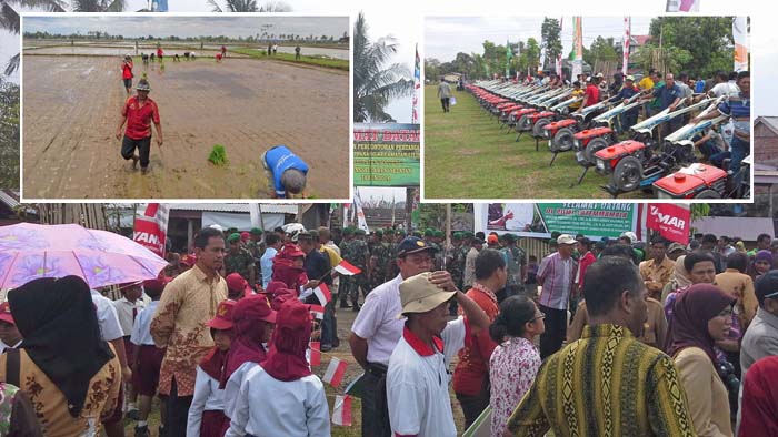 Bantuan Traktor Tangan untuk Petani Soppeng dan Bone