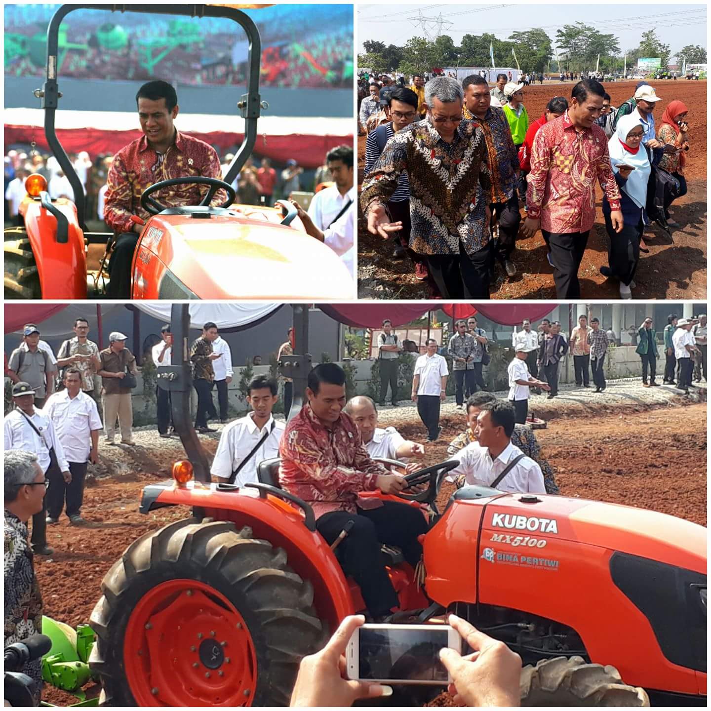 Mentan Luncurkan24 Alsintan Hortikultura, Respon Cepat Instruksi Jokowi