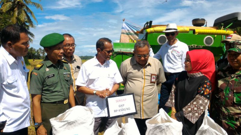 BKP Kementan Fasilitasi Gapoktan Banten Pasok Gabah ke Bulog