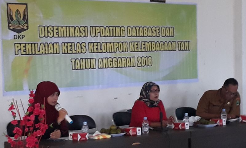 Pusluhtan BPPSDMP Kementan Diseminasi Data Simluhtan Sukabumi