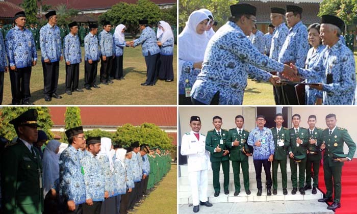 Ketua STPP Yogyakarta Sematkan Satyalencana Karya Satya pada 61 PNS
