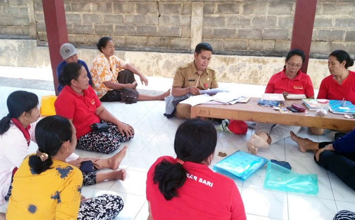 Motivasi Poktan, Penyuluh Jembrana Gelar Penilaian Kelas Kemampuan Kelompok