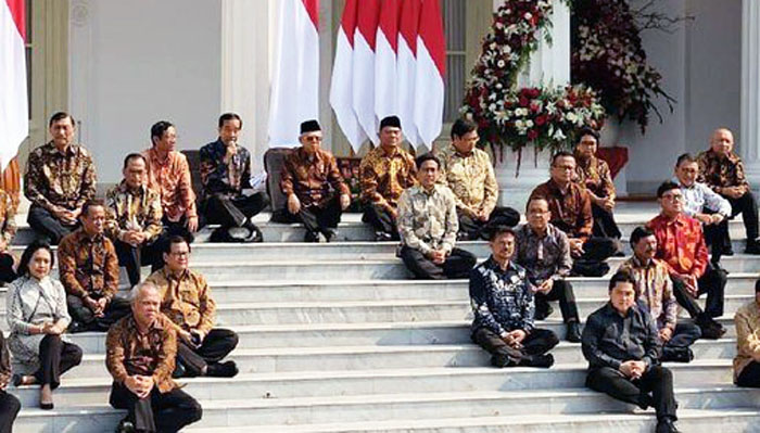 Presiden Jokowi Lantik 38 Menteri & Setingkat Menteri, Ini Daftarnya