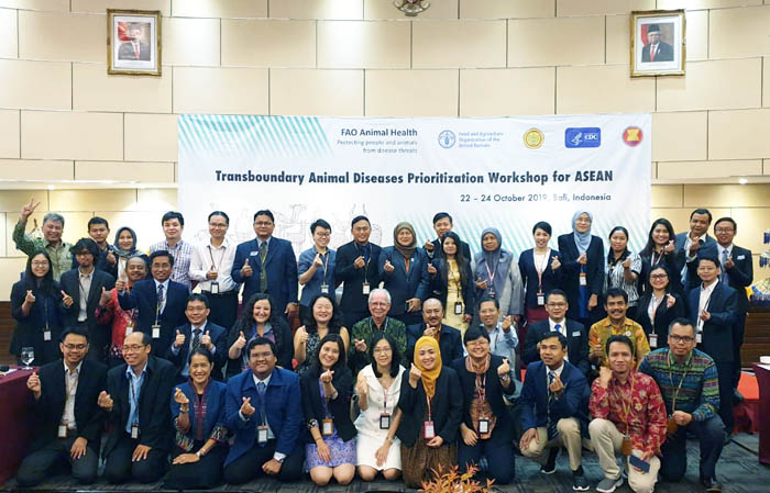 Tindak Lanjut ASWGL, Anggota ASEAN Bahas Penyakit Hewan Prioritas di Bali