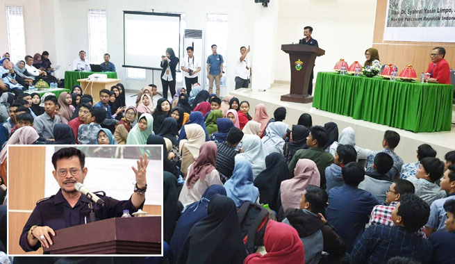 Unhas Makassar, SYL Motivasi Mahasiswa Pertanian Dukung Kedaulatan Pangan