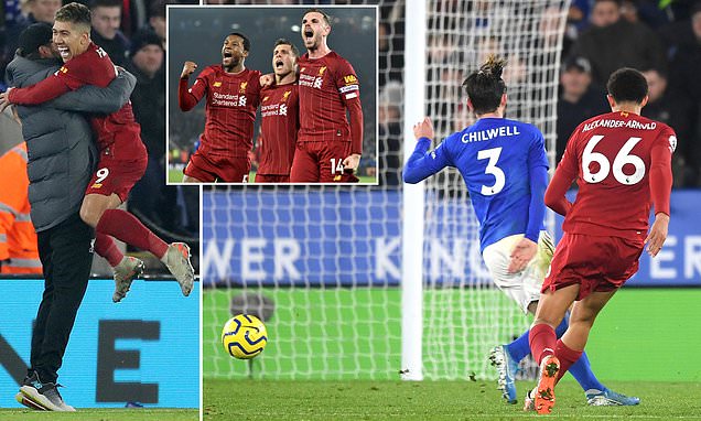 Tekuk Leicester, Liverpool Raih Selisih 13 Poin Pimpin Klasemen Liga Inggris