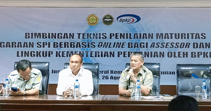 Indikator APIP Profesional, Itjen Kementan Target Level 4 Maturitas SPIP