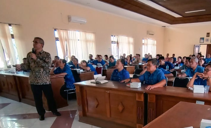 Berita Foto `Verval Data Simluhtan` di Buleleng, Bali