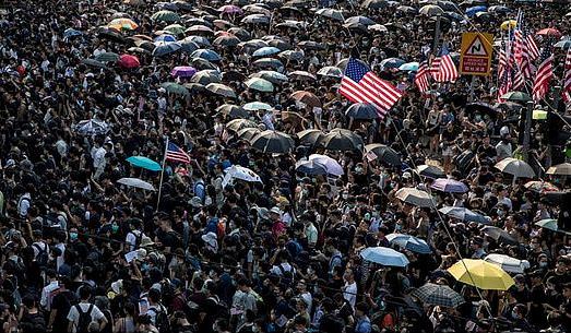 Pengunjuk Rasa Hong Kong Minta Presiden Trump Dukung Rakyat