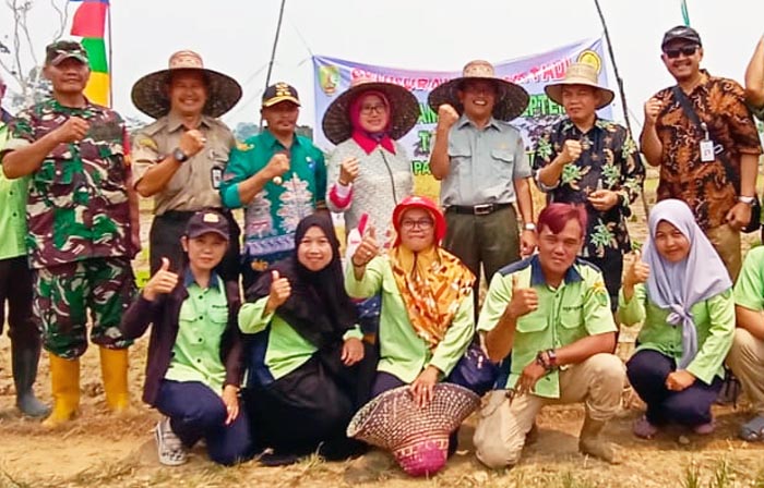 Ibukota Negara, PJ Upsus Kalteng Tanam Serentak Dukung Percepatan LTT