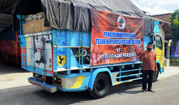 Gandeng BUMN, Peternak Blitar Didukung PT Berdikari Distribusi Telur Ayam