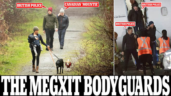 Keluar Istana, Harry dan Meghan di  Kanada masih Dikawal Polisi Inggris