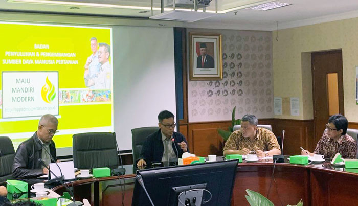 KostraTani Jateng, Pemkab dan DPRD Semarang Sambangi Kepala BPPSDMP Kementan