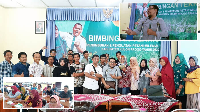 Bimtek Petani Milenial, Polbangtan YoMa Hadirkan Inisiator Ojek Online Difabel Pertama di Dunia