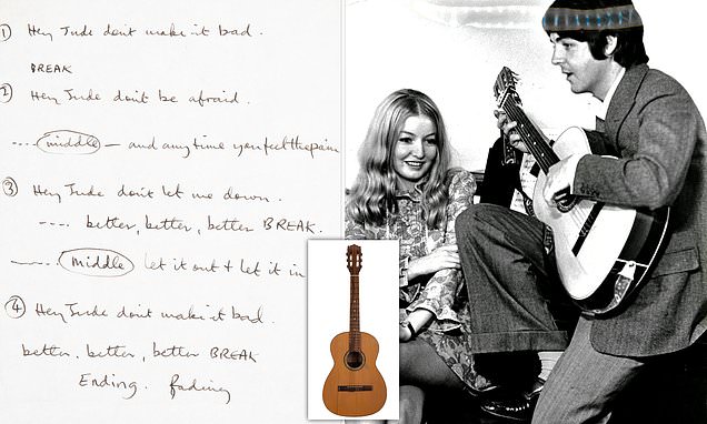 Rp13,65 Miliar Harga Tulisan Tangan Lirik Hey Jude Karya Paul McCartney