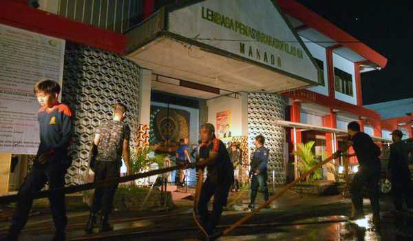 Napi Takut Corona, Picu Kerusuhan di Lapas Manado 