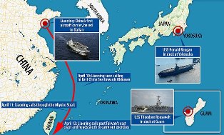 Militer China `Intai Taiwan` setelah Kapal Induk USS Roosevelt Terpaksa Berlabuh karena Corona