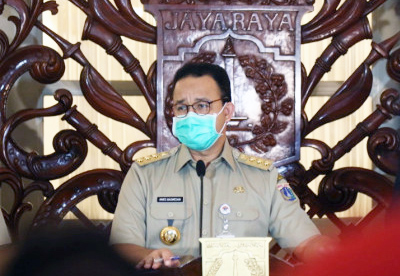 Cegah Penularan Corona, Gubernur DKI Serukan Warga Pakai Masker