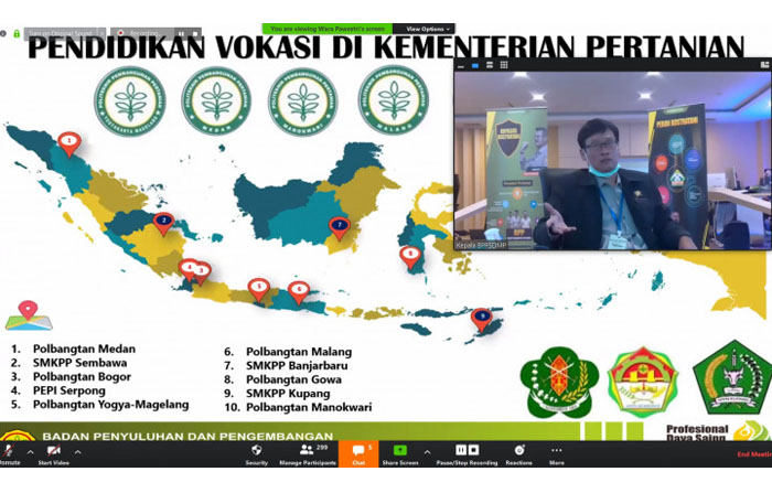 Pusdiktan dan Pendidikan Vokasi Kementan Tindaklanjuti `Link and Match` dengan DuDi