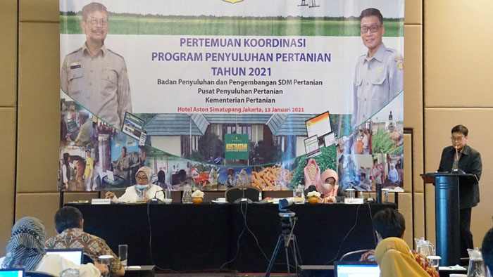 Rakor Pusluh, Kabadan Elaborasi 3 Program Aksi BPPSDMP Kementan 2021