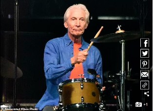 `Drummer Hebat`: Jagat Rock n`Roll Berduka bagi Charlie Watts