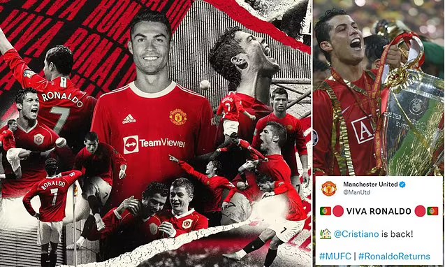 "Dia Akhirnya Pulang": Manchester United Tuntaskan Transfer Cristiano Ronaldo