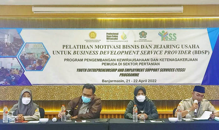 Kementan Picu Motivasi Bisnis dan Jejaring Petani Milenial Kalsel