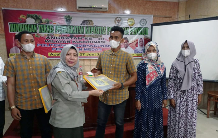 Polbangtan Kementan Picu Motivasi Petani Aceh Timur Bangun Pertanian