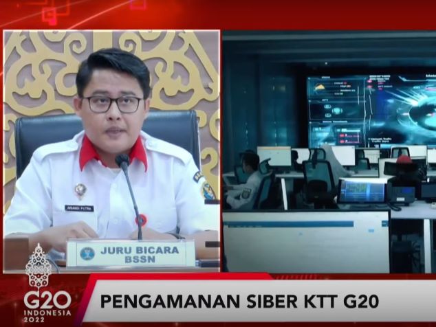 Pemerintah Tunjuk BSSN sebagai Pengaman Siber KTT G20