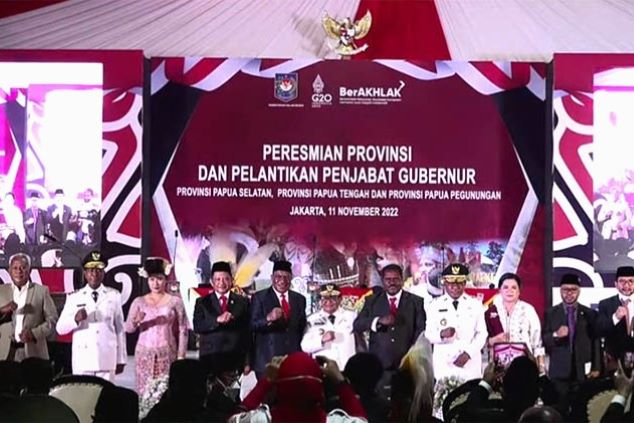 Pemakaran Wilayah, Pemerintah Resmikan 3 Provinsi Baru di Papua