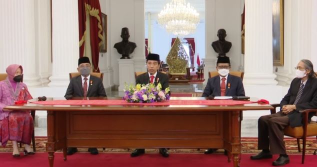 Presiden Jokowi Anugerahkan Gelar Pahlawan Nasional kepada Lima Tokoh