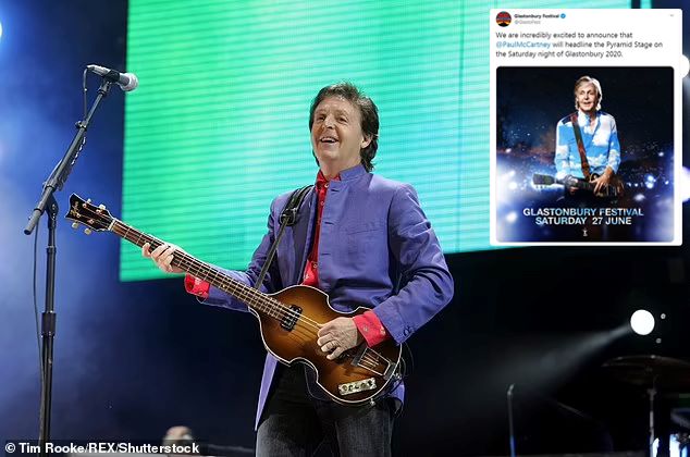 Umur 80, Paul McCartney akan Tampil di Glastonbury 2022