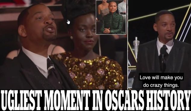 Oscar 2022, Will Smith Tampar Chris Rock 