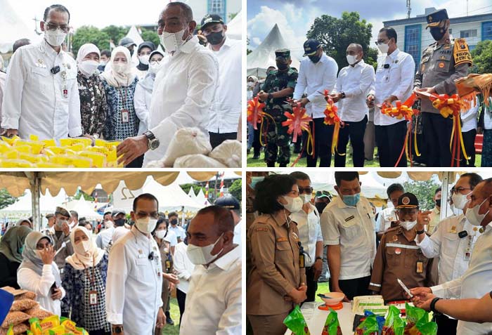 Pasar Mitra Tani Kementan di Medan Diapresiasi Gubernur Sumut