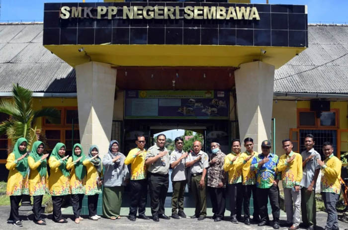 Sekolah Mitra, SMK N I Katibung Kunjungi SMKPPN Kementan di Sembawa