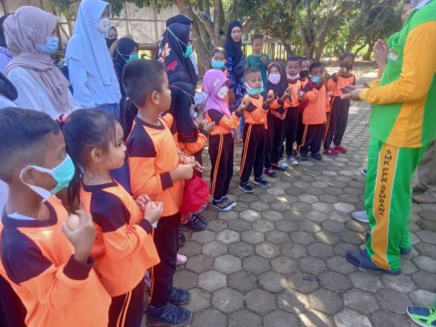 Antusias Siswa PAUD di Agroeduwisata SMKPP Kementan