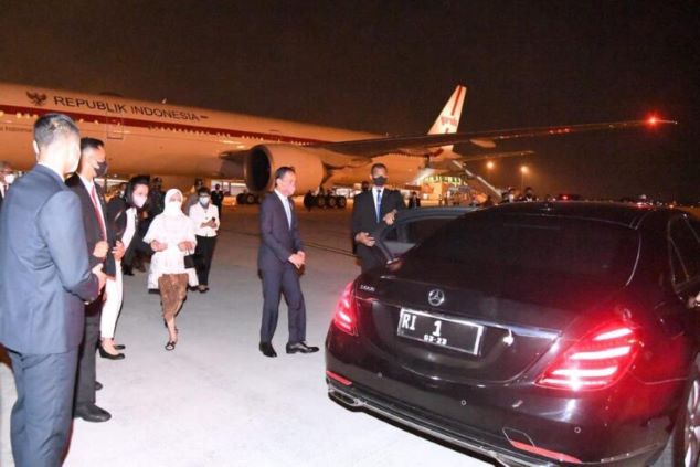 Presiden Jokowi Pulang ke Tanah Air Usai Lawatan ke Asia Timur
