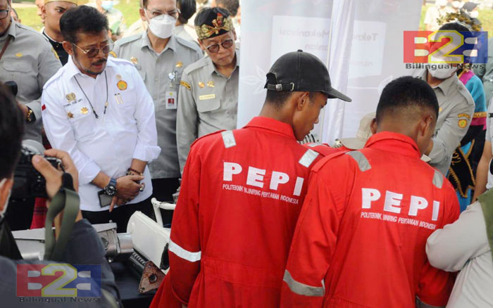 Mentan: Mahasiswa PEPI Harus Bangun Sektor Pertanian Lebih Kuat