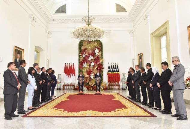 Presiden Jokowi Sepakati Perjanjian Kerjasama dengan PM Timor Leste