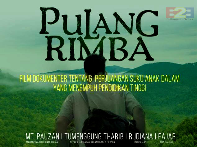 Pulang Rimba, Kisah Mahasiswa Polbangtan Kementan Diangkat Jadi Film Dokumenter