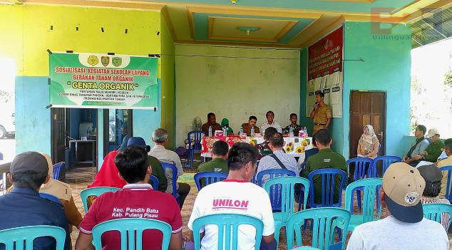 Gelar Sekolah Lapang di Kalteng, Kementan Gaungkan Genta Organik