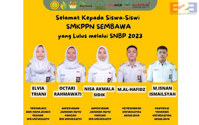 Millennial Farmers Development are the Target of Indonesia`s SMKPPN Sembawa