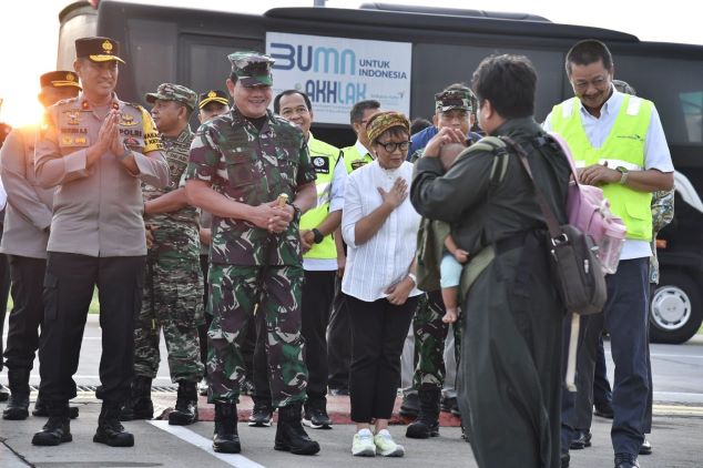 Perang Saudara, Ratusan WNI dari Sudan Tiba di Indonesia