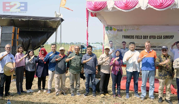 Naik 0,56 Ton/Hektar, Produktivitas Demplot Padi di Lokasi CSA Jabar