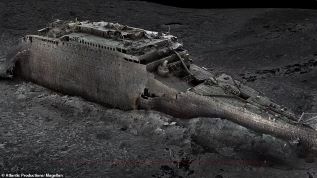 Pemindaian 3D Ungkap Kondisi Detail Kapal Titanic 