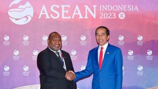 Presiden Jokowi Apresiasi Dukungan Papua Nugini pada Kedaulatan Indonesia