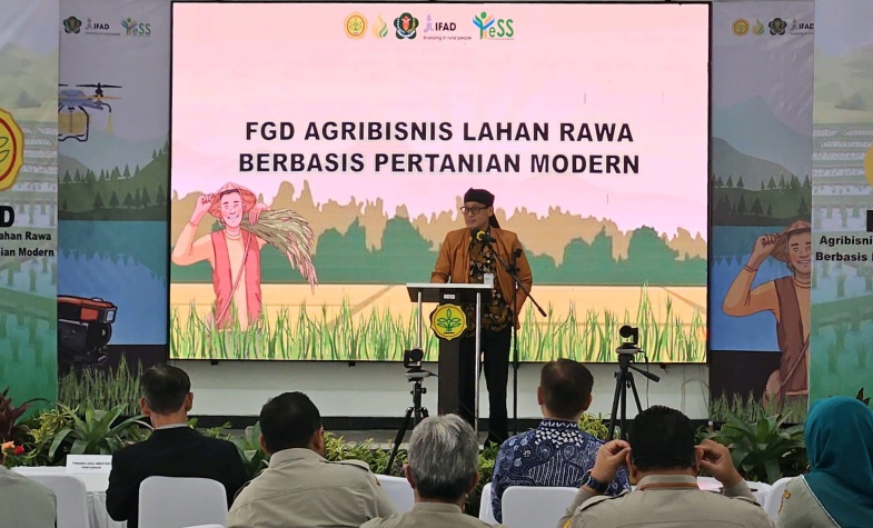 Pertanian Modern, Kementan gelar FGD Agribisnis Lahan Rawa di Kalsel