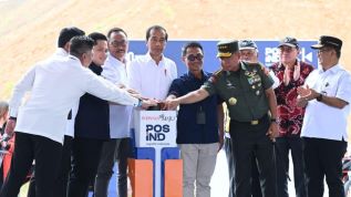 Presiden Jokowi Luncurkan Nusanatara Logistics Hub Pos Indonesia di IKN
